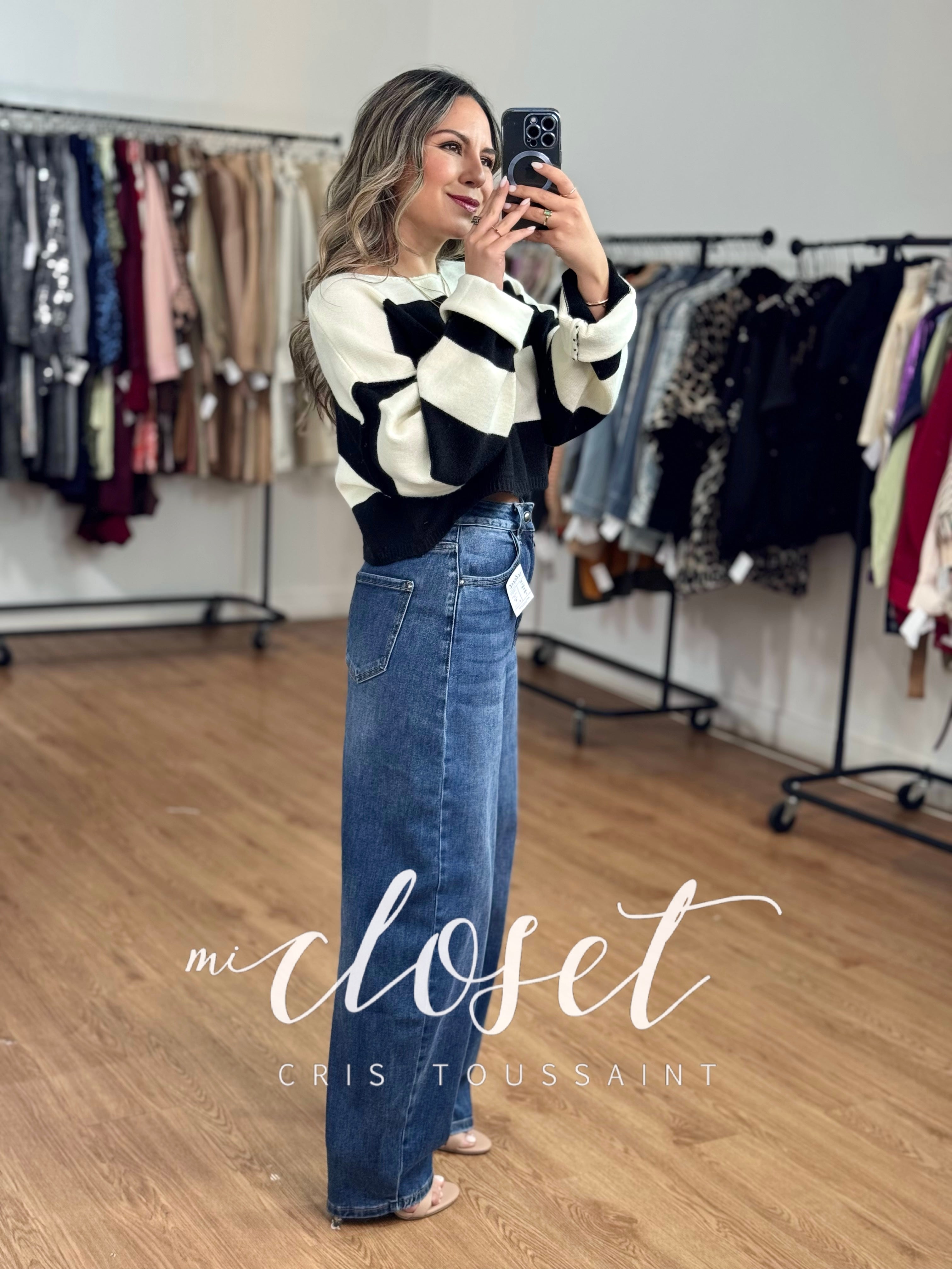 JEANS SÚPER STRETCH CORTE BAGGY