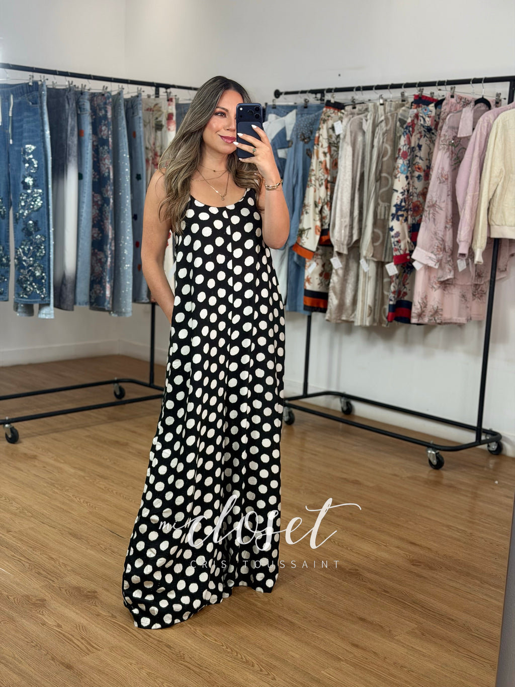 JUMPSUIT MONO LARGO LIGERO CON BOLSAS