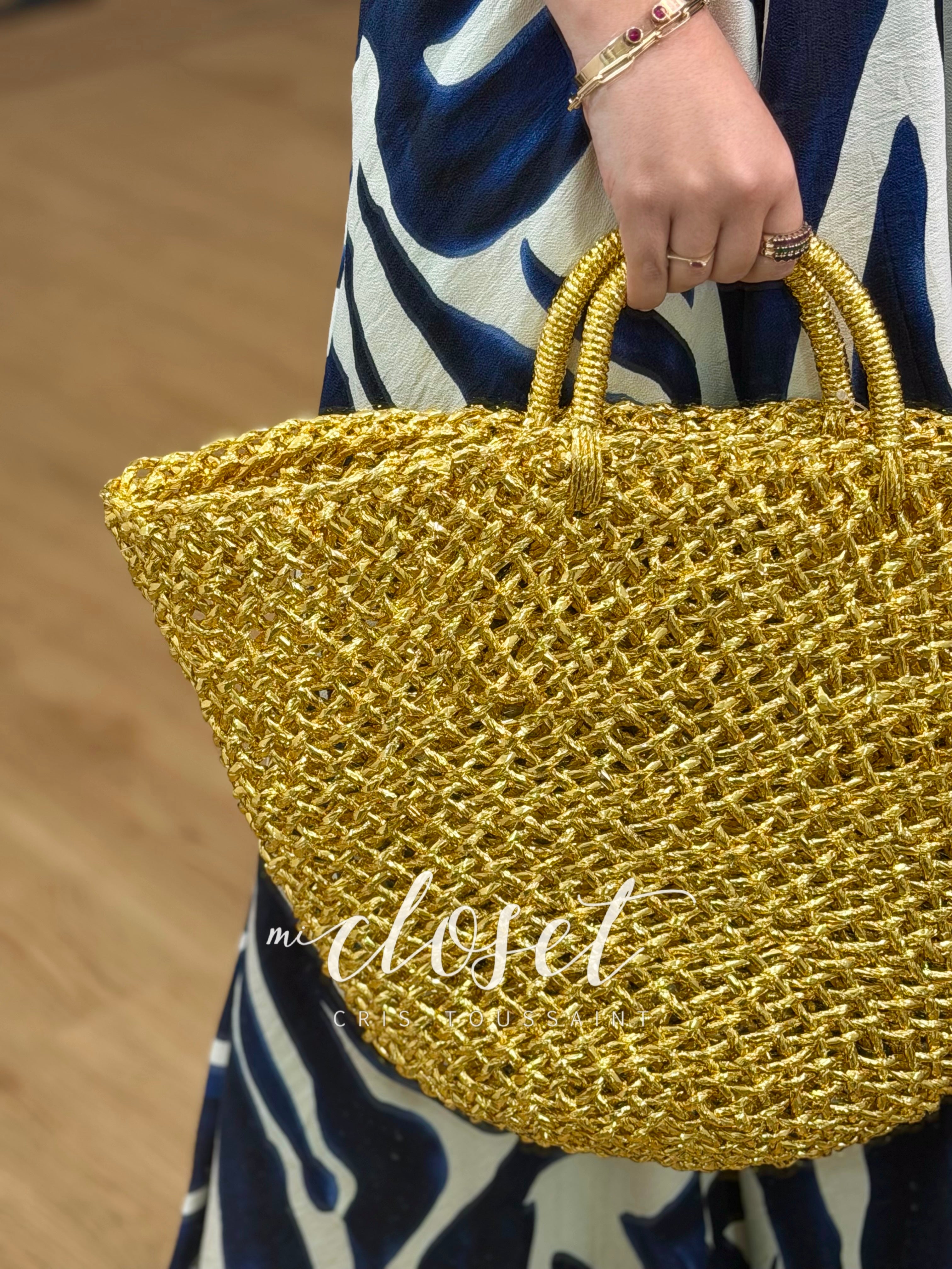 BOLSA ARTESANAL DE FIBRAS NATURALES