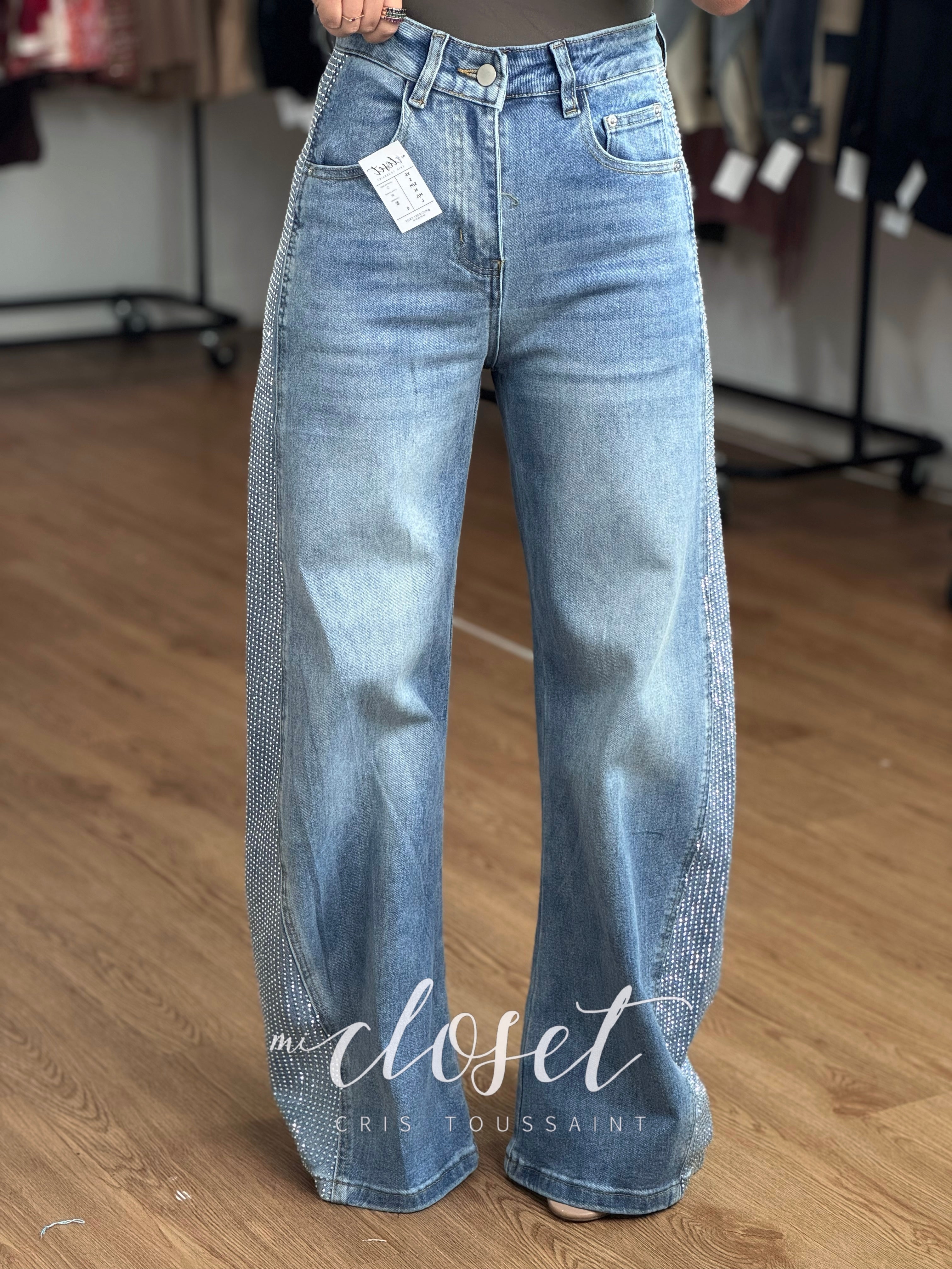 JEANS CORTE WIDE LEG