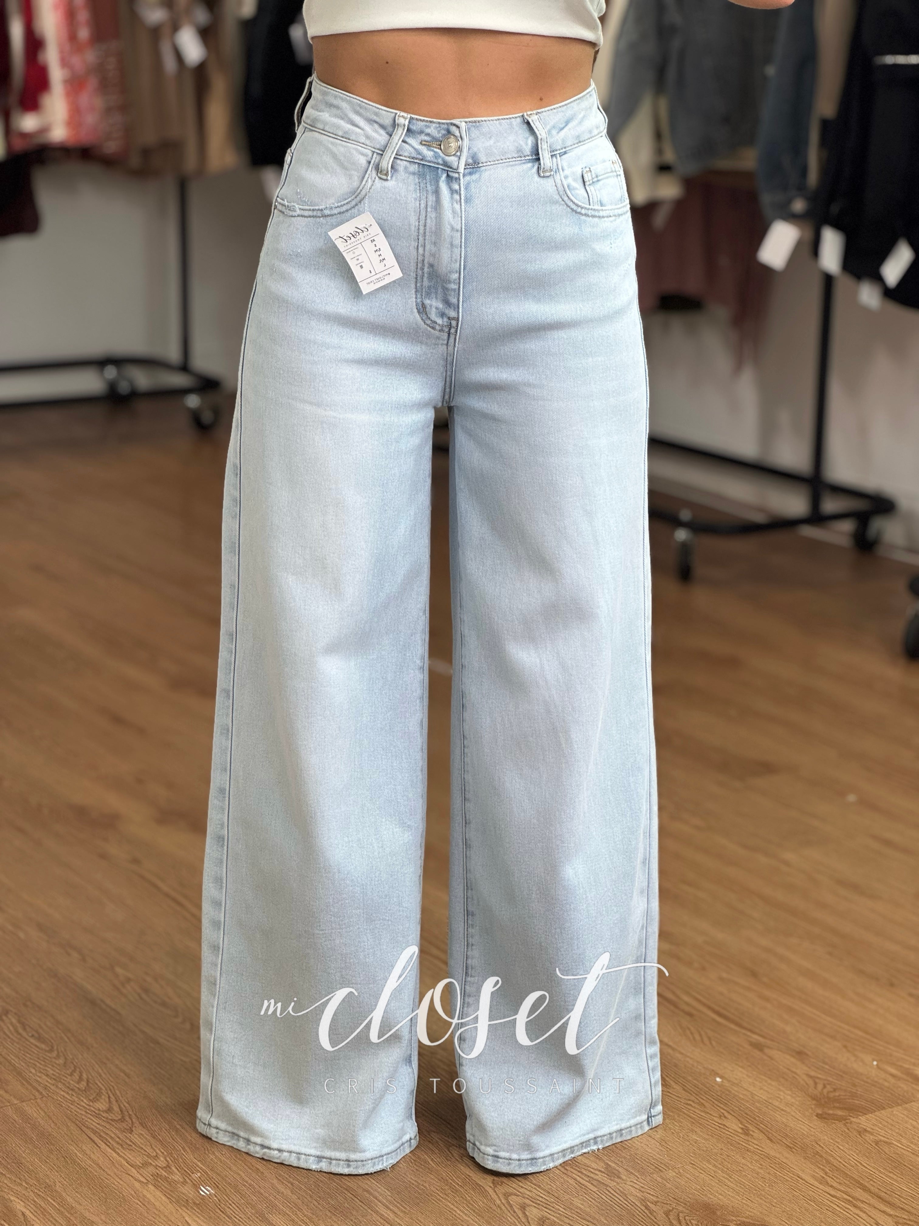 JEANS CORTE WIDE LEG