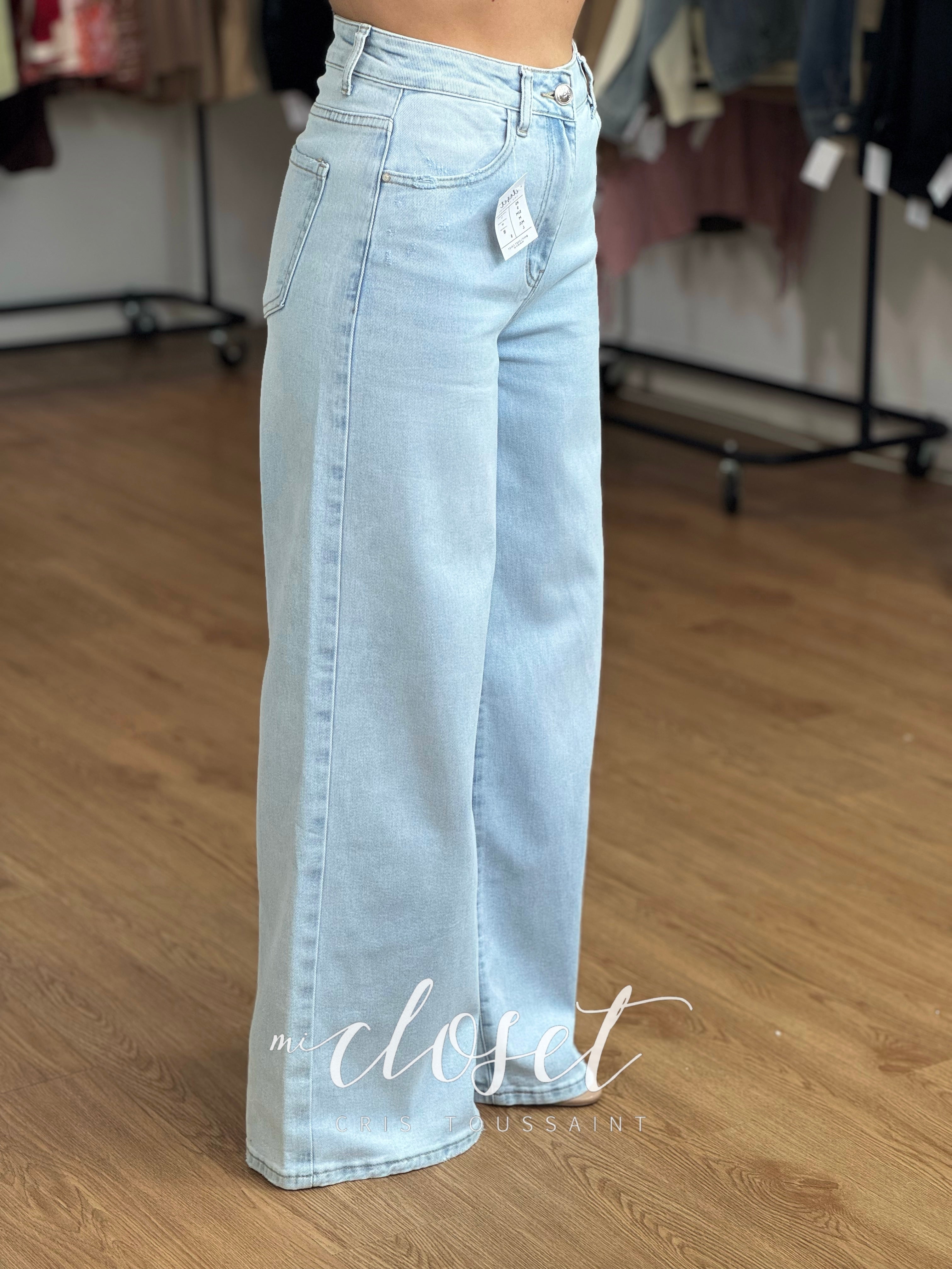 JEANS CORTE WIDE LEG