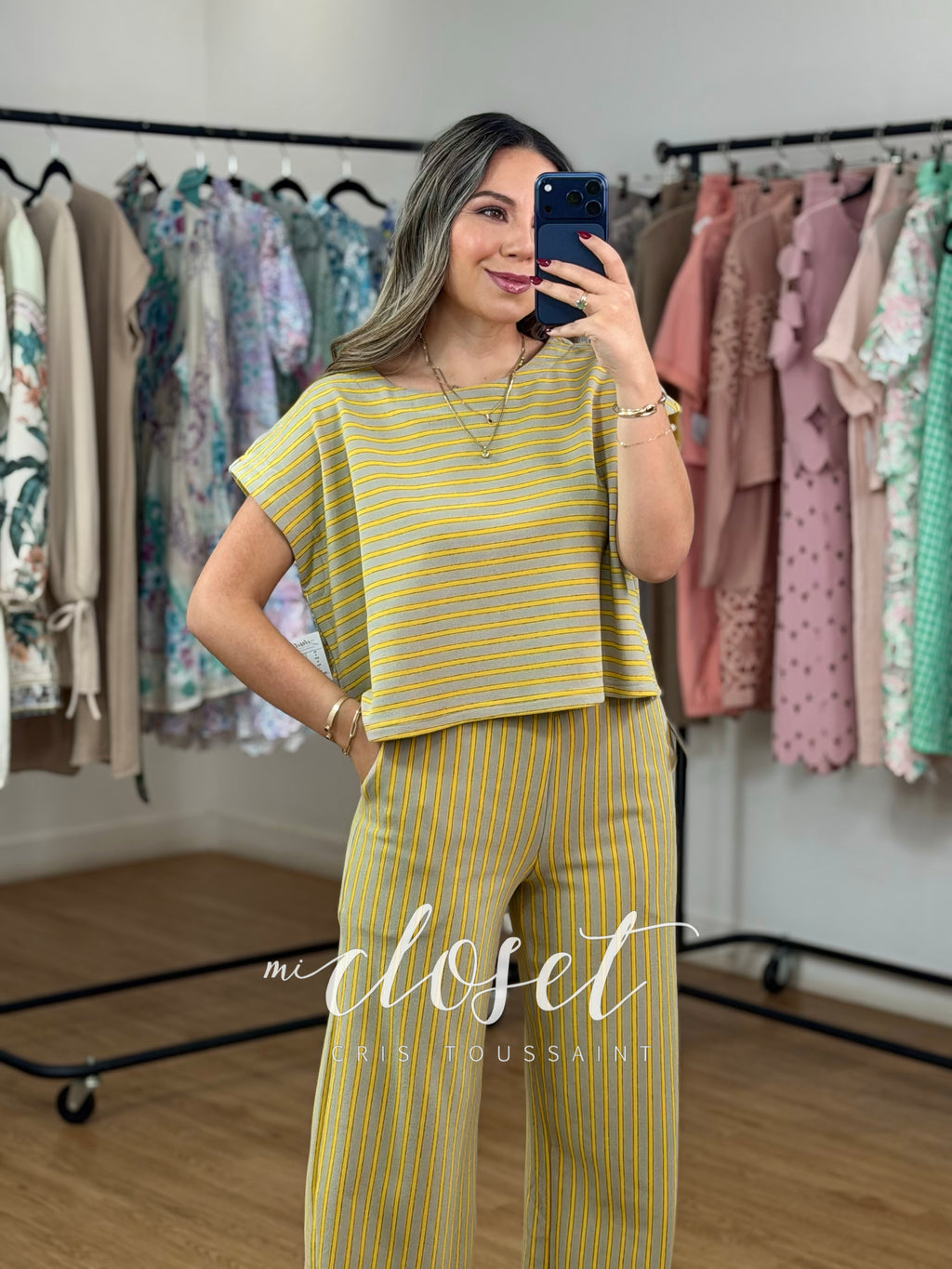 CONJUNTO STRETCH SÚPER SUAVE, TELA DE PAÑO, BLUSA MANGA JAPONESA