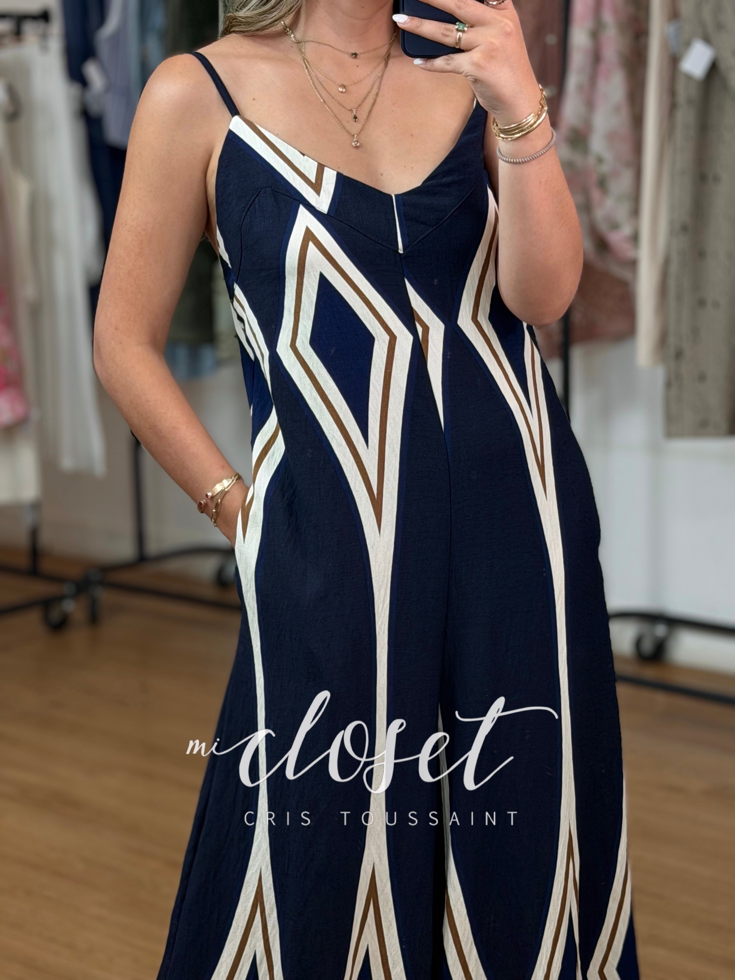 JUMPSUIT TIPO MONO CON TIRANTES AJUSTABLES