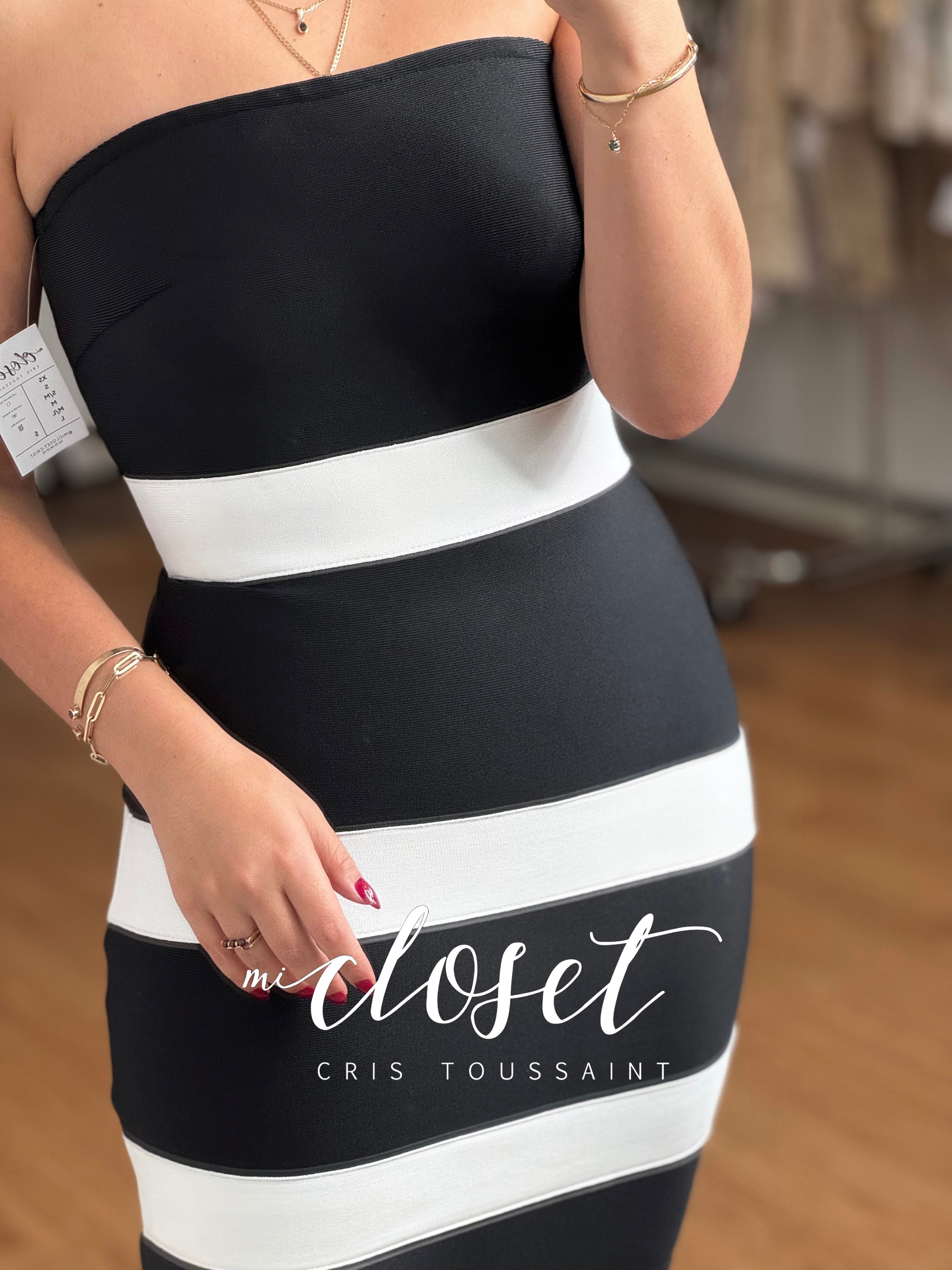 VESTIDO BANDAGE DE ALTA COMPRESIÓN