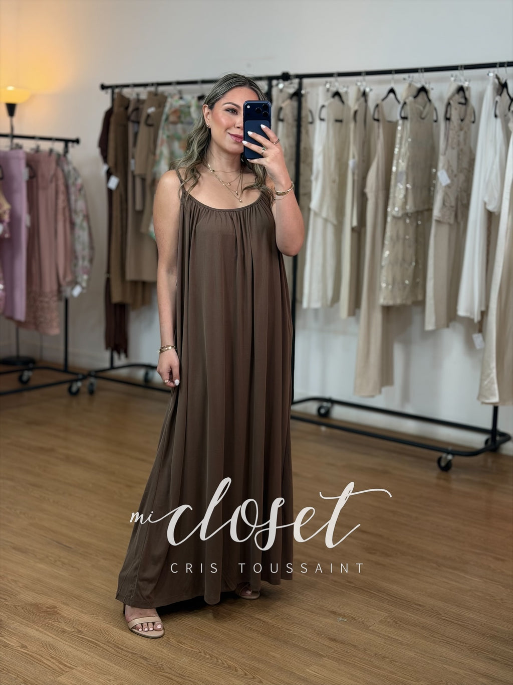 VESTIDO AMPLIO SÚPER LIGERO