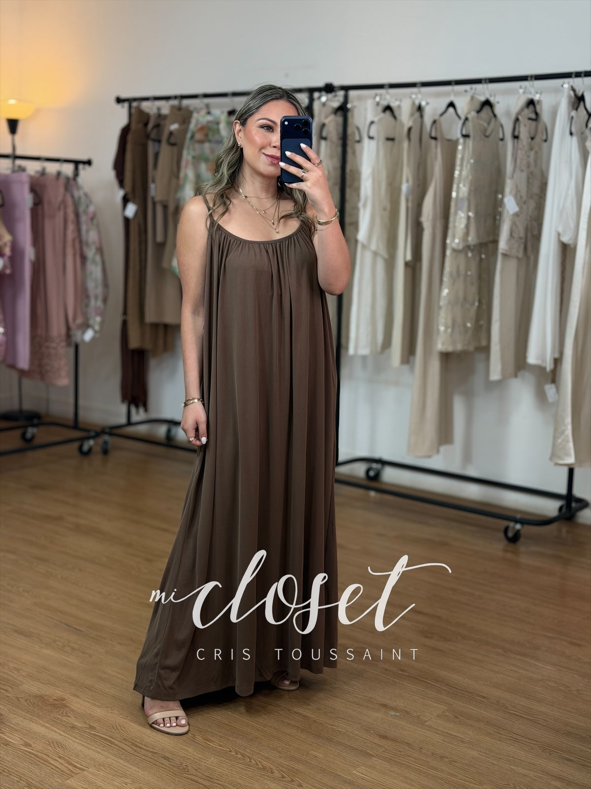 VESTIDO AMPLIO SÚPER LIGERO